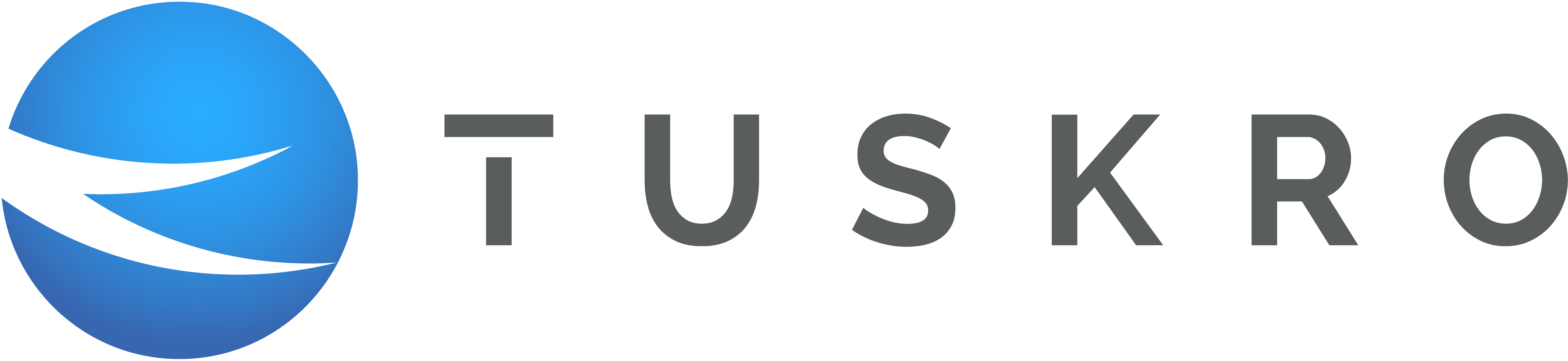 Tuskro Logo Full Blue Color